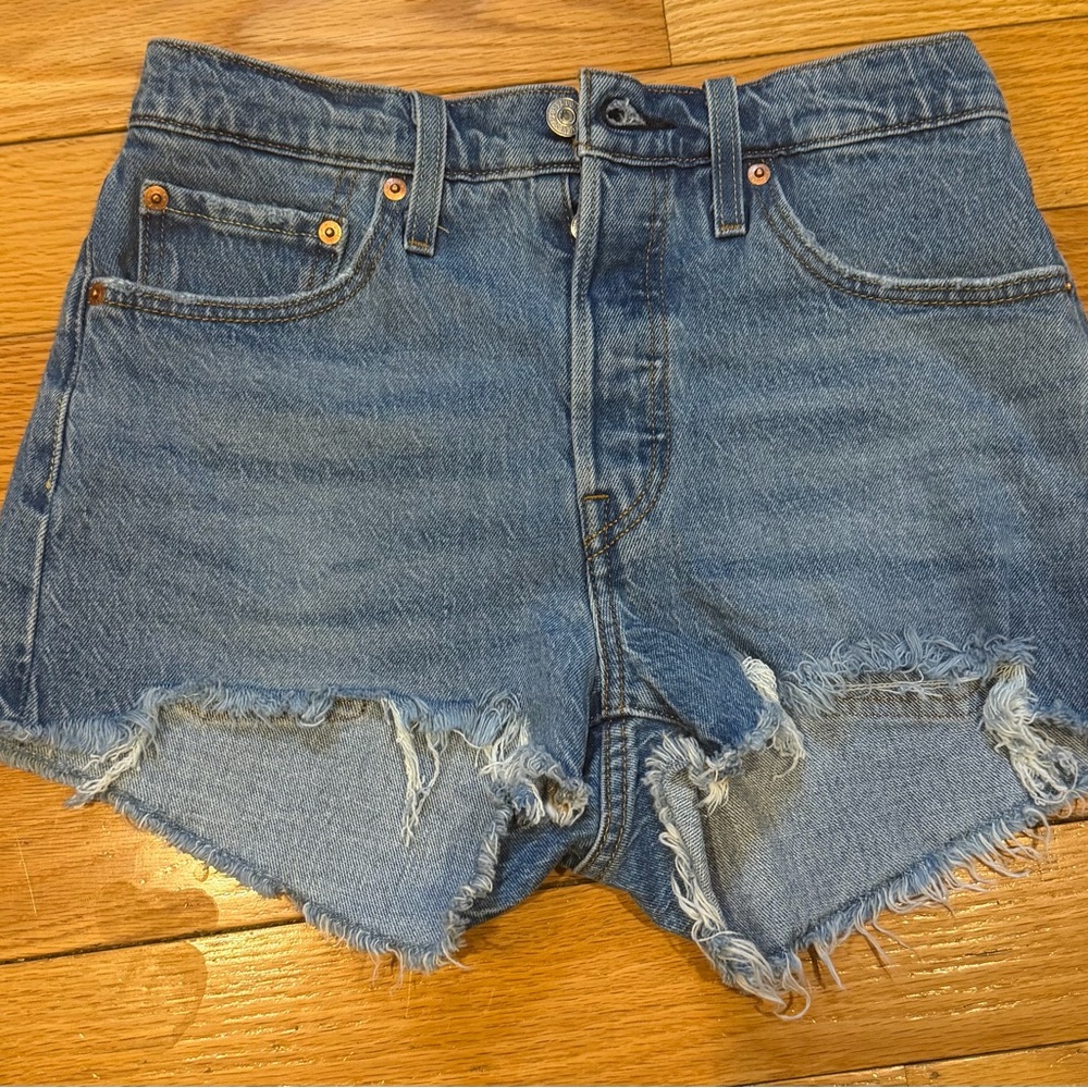 Levi's Classic Blue Jean Shorts
